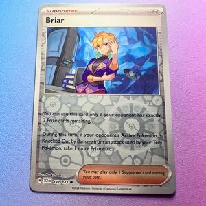 briar [reverse holo] - 132/142 (uncommon) — pokemon: stellar crown